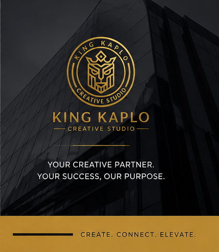 King Kaplo signage on modern architecture